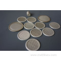 Wire Mesh Filter Disc Micron Grade Edged Filtering